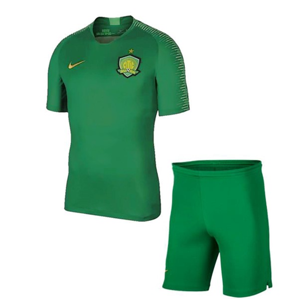 Camiseta Guoan Replica Primera Ropa Niños 202019/2020 Verde